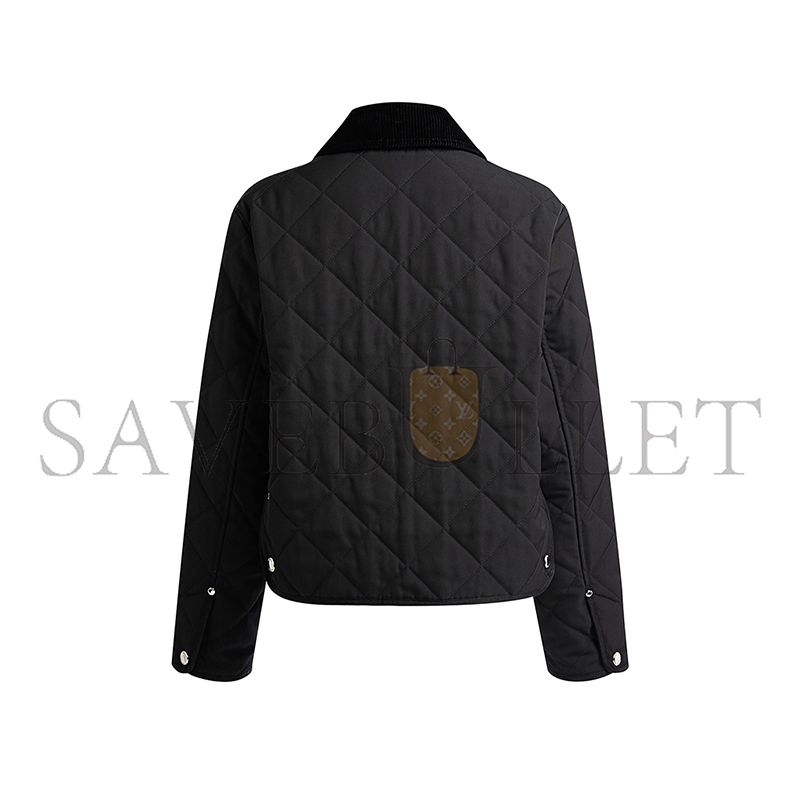 Bv*b*rry corduroy-trimmed quilted shell jacket 8078519